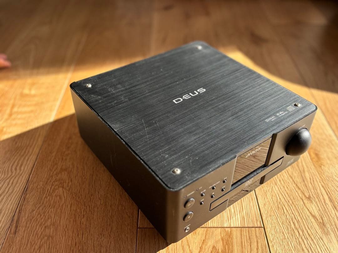 Victor DVDコンパクトコンポ ウッドコーンスピーカー付き