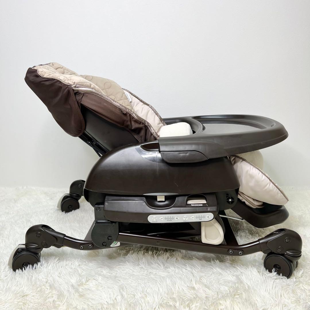 美品 Combi CWL ネムリラ AT ハイローチェア 電動 パレットボックス