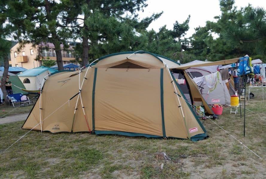 【huahua】タフスクリーン2ルーム、テントシート、焚き火テーブル