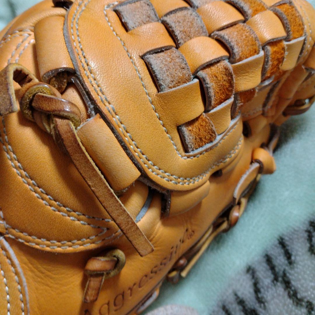 久保田スラッガー　坂本モデル　 オレンジ レザー 硬式グローブ