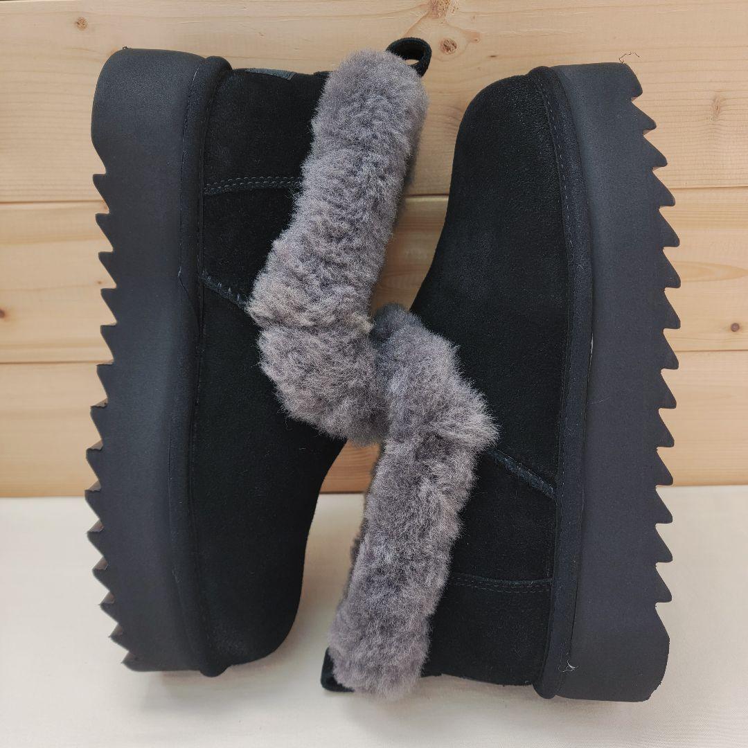 アグ アイ ニタ プラットフォーム ブラック 23cm