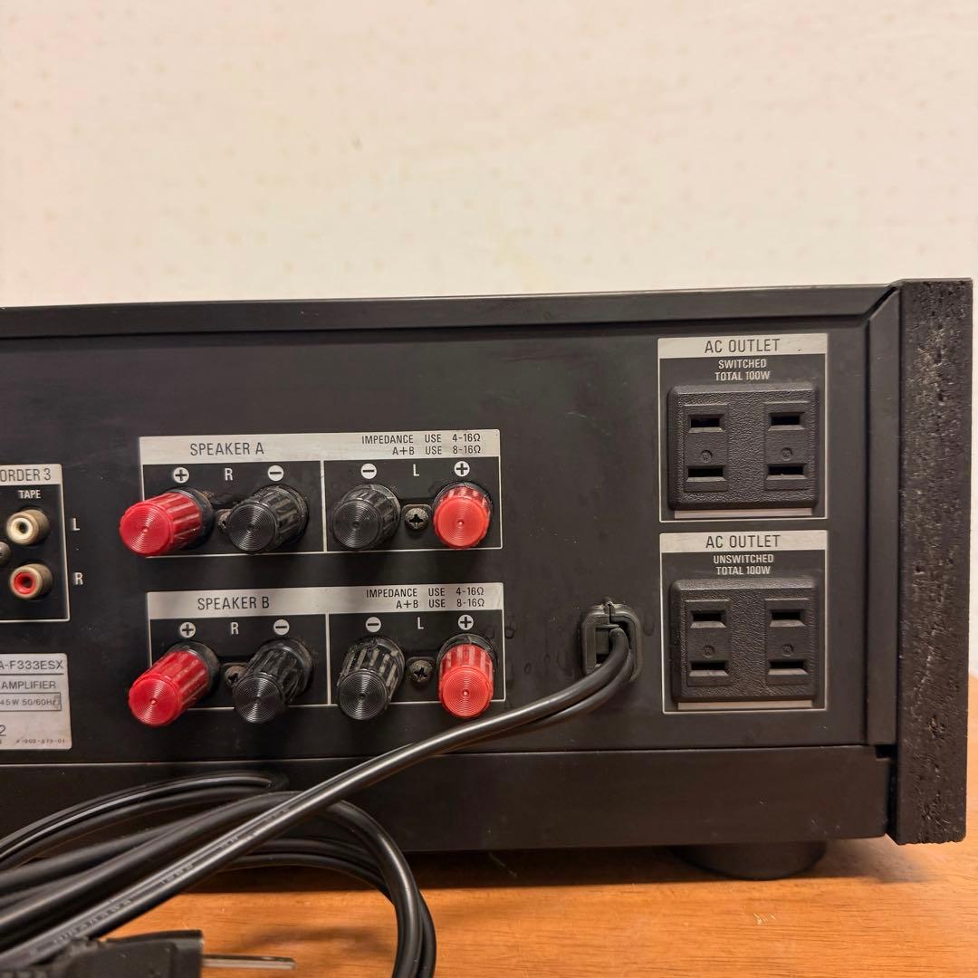 ● 良品 SONY ソニー プリメインアンプ TA-F333ESX