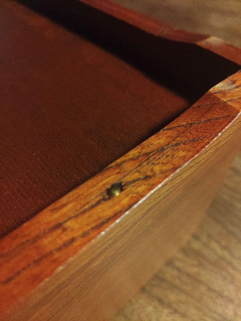 希少　ティッシュボックス　ハンドメイド　日本製　無垢　レトロ　アンティーク