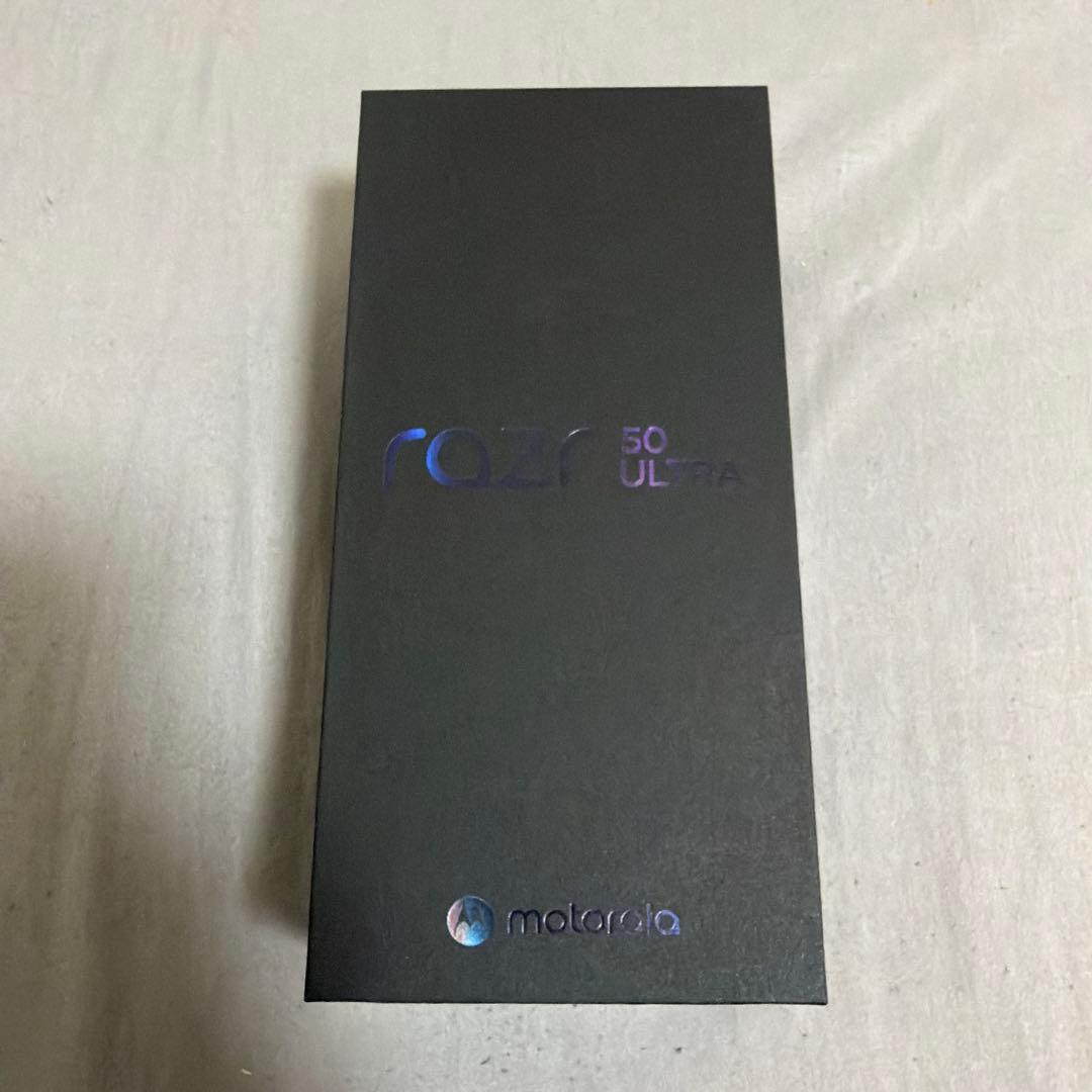 新品Motorola razr 50 ULTRA Sotbank版フリー