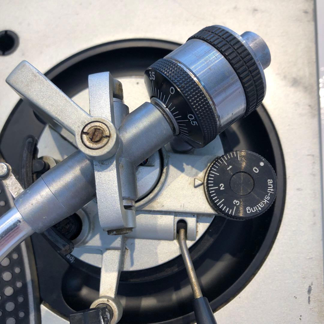 Technics SL-1200MK3Dターンテーブル 電源入りました