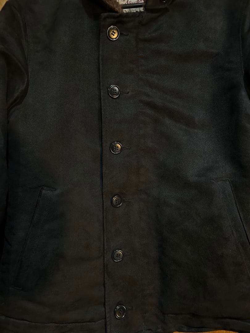 ミリタリー　STEVENSON OVERALL N-1 デッキジャケット軍物