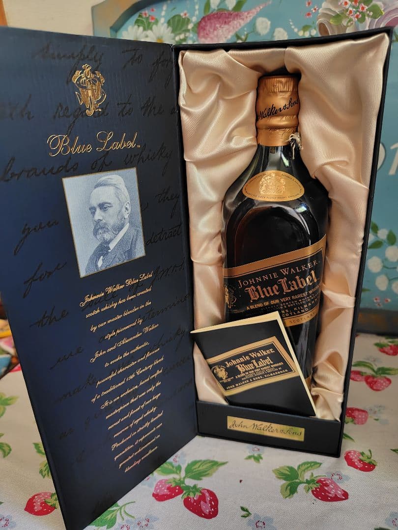 ジョニーウォーカー ブルーラベル 旧ボトル　43度 古酒　750ml