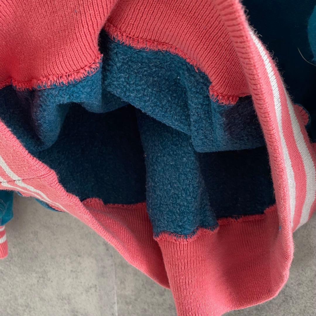 Champion reverse weave 90s リブライン スウェット