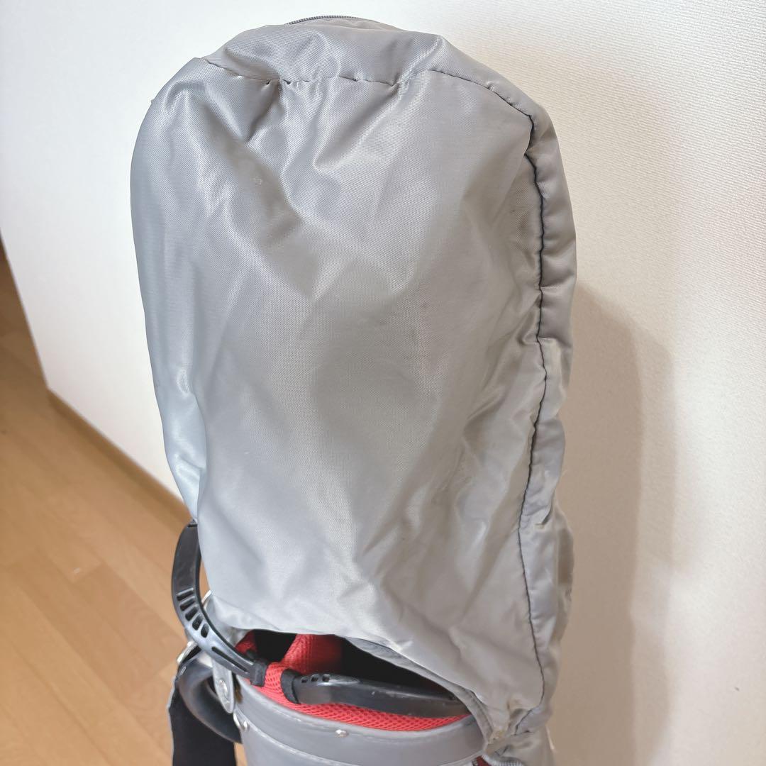 K417 onoff ライトグレー ハンドル付き キャディバッグ