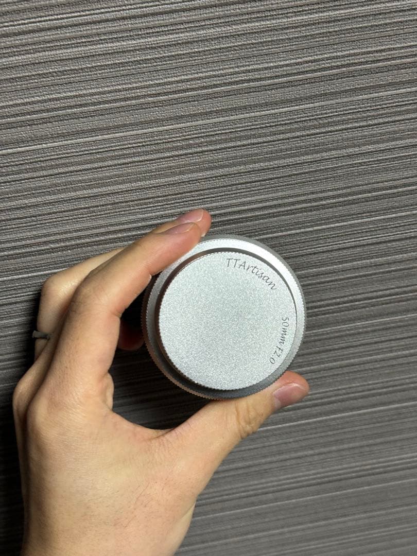 TTArtisan 50mm f2 シルバー