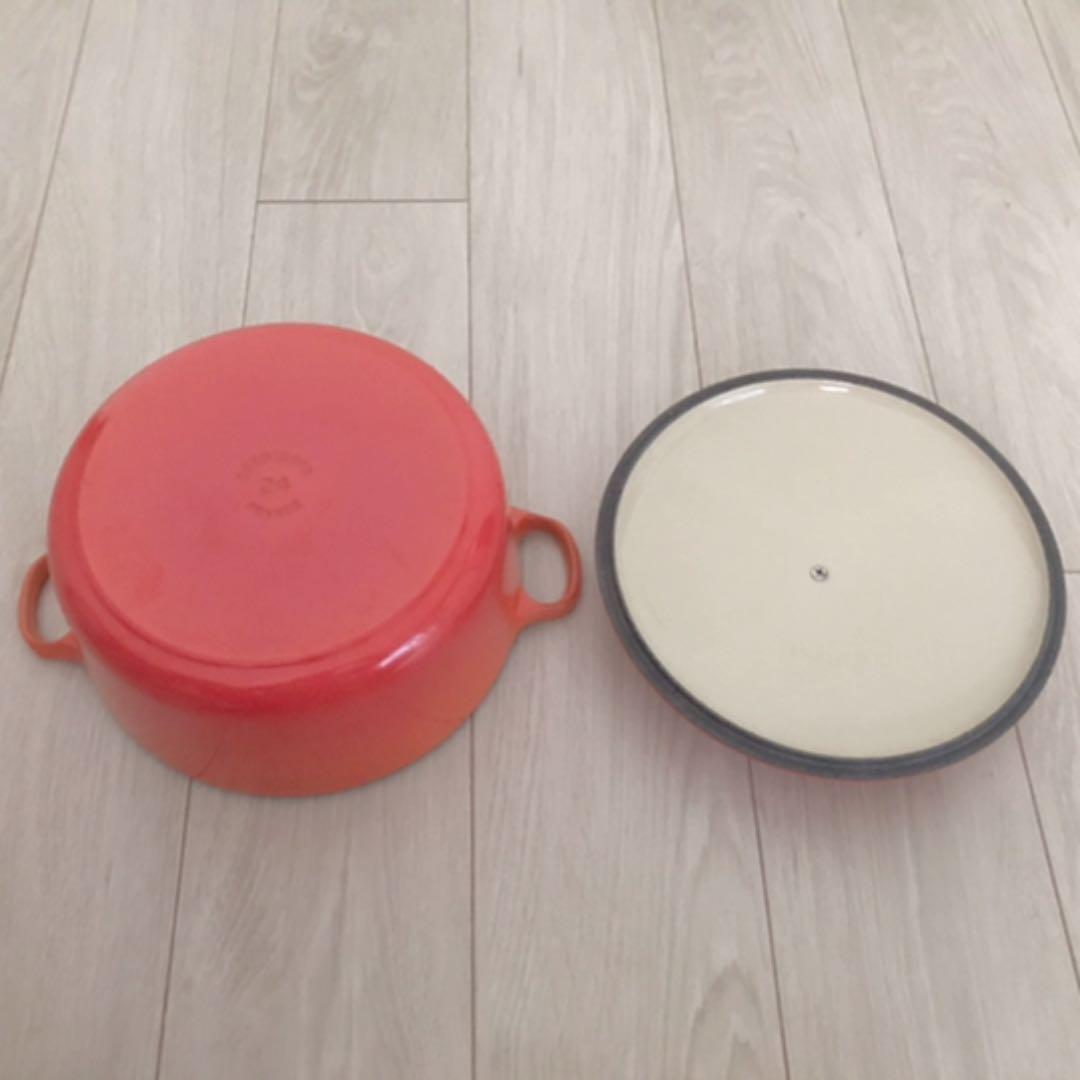 ルクルーゼ ル・クルーゼ ココットロンド　オレンジ