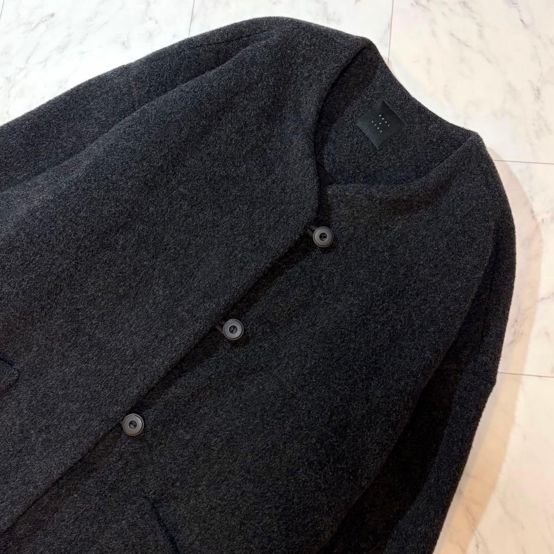 美品✨ オオカミとフクロウ オオカミとシロクマのヴィーカ コート ノーカラー