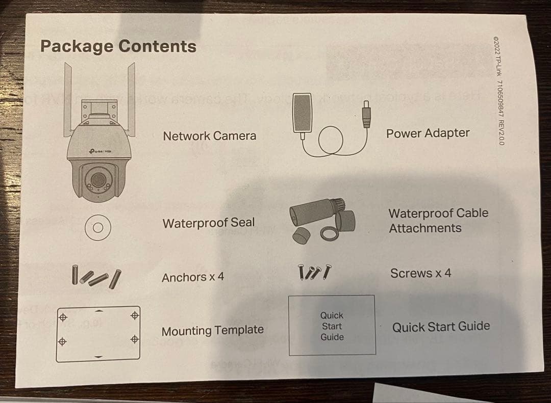 TP-Link VIGI 4MP屋外用 カメラ C540-W ティーピーリンク