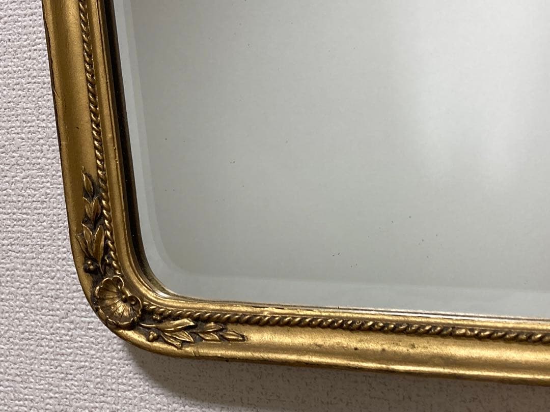 ミラー　壁掛け　アンティーク　鏡