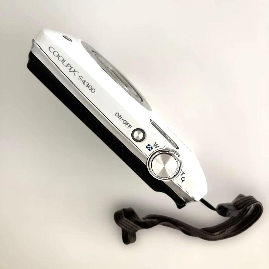 【美品】Nikon COOLPIX S4300 ホワイト