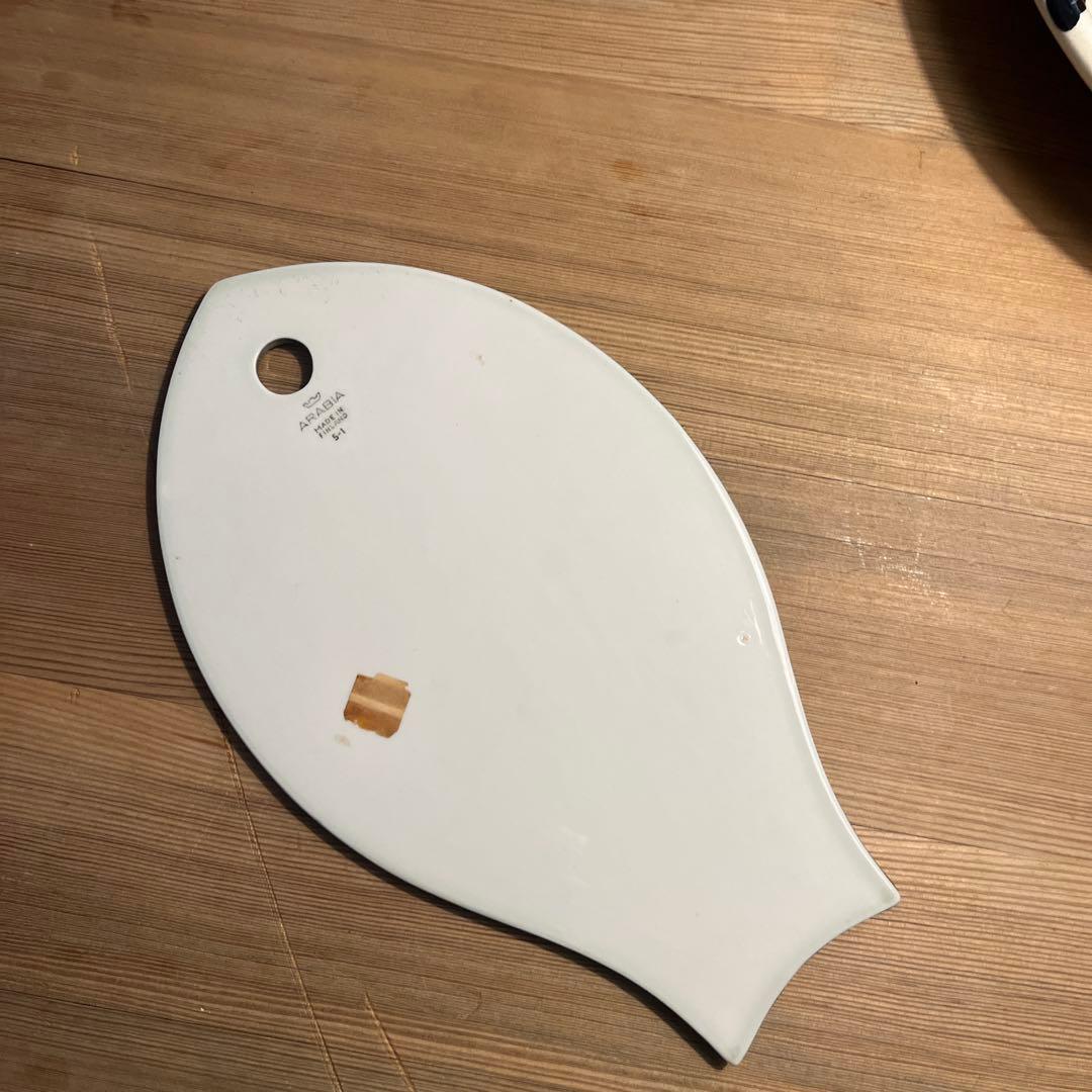 Arabia 魚　カッティングプレート