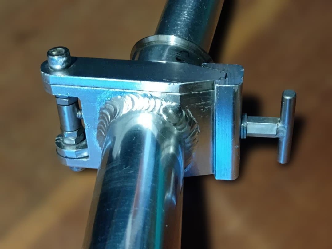 BD-1 初期型 ハンドルポスト ヒンジ改良 特注品 25.4mm ノーマル角