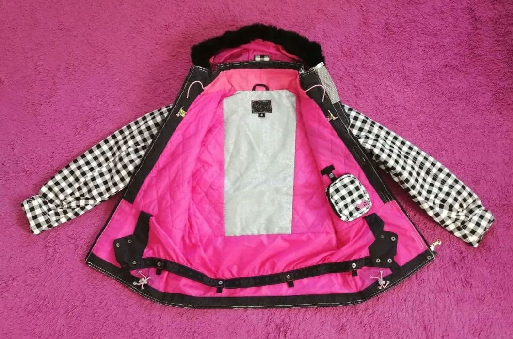 アシックス arg レディース スノーボード スキー ウェア 上下 新品グローブ