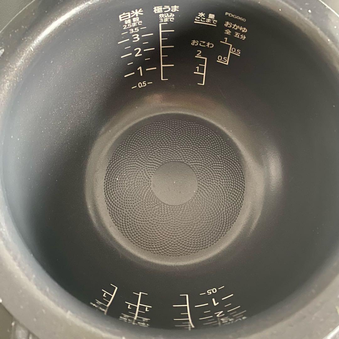タイガー 圧力IH炊飯器 ご泡火炊きJPD-G060 3.5合 2025年製