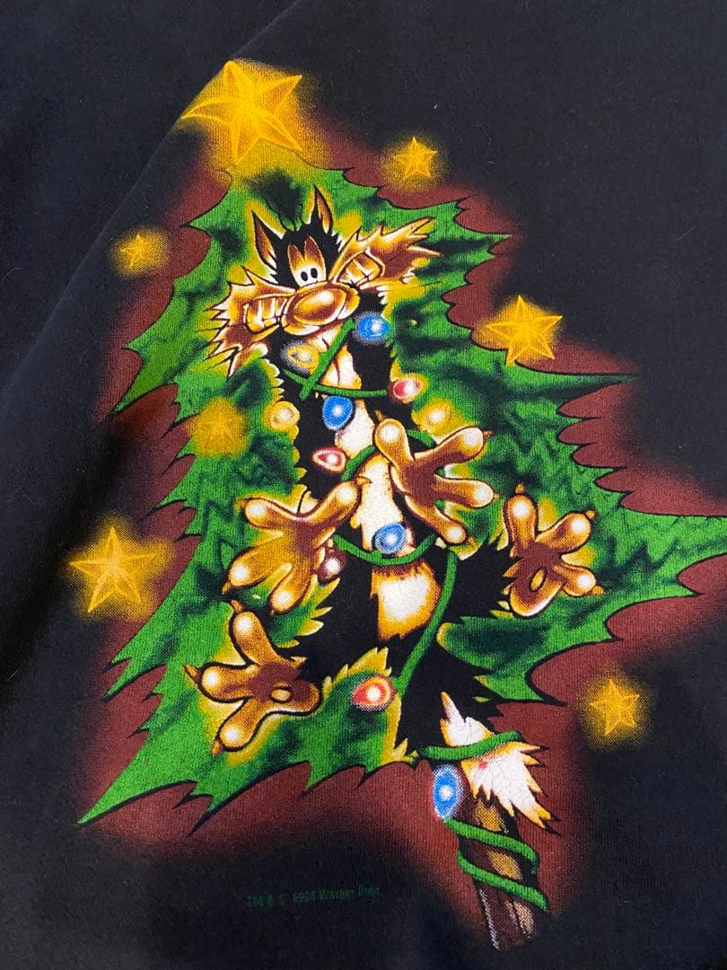 1994年　ルニートゥーン　トウィーティー　90s クリスマス　スウェット