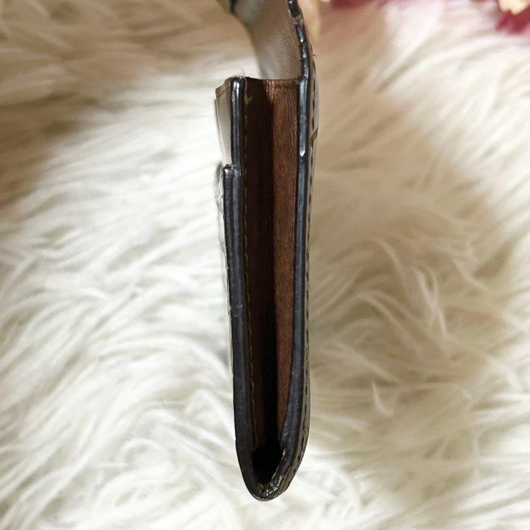 【美品】ベルルッティ カリグラフィ ベネチアンレザー カードケース 名刺入れ