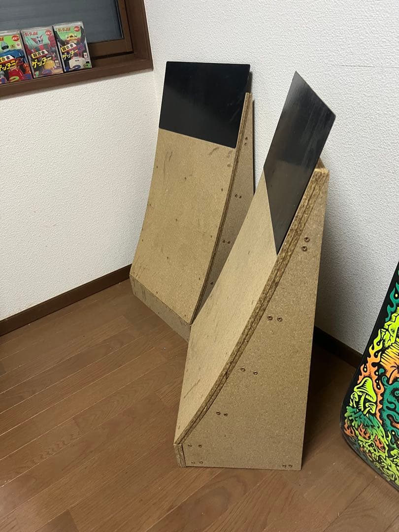 スケートボードランプ 合板製