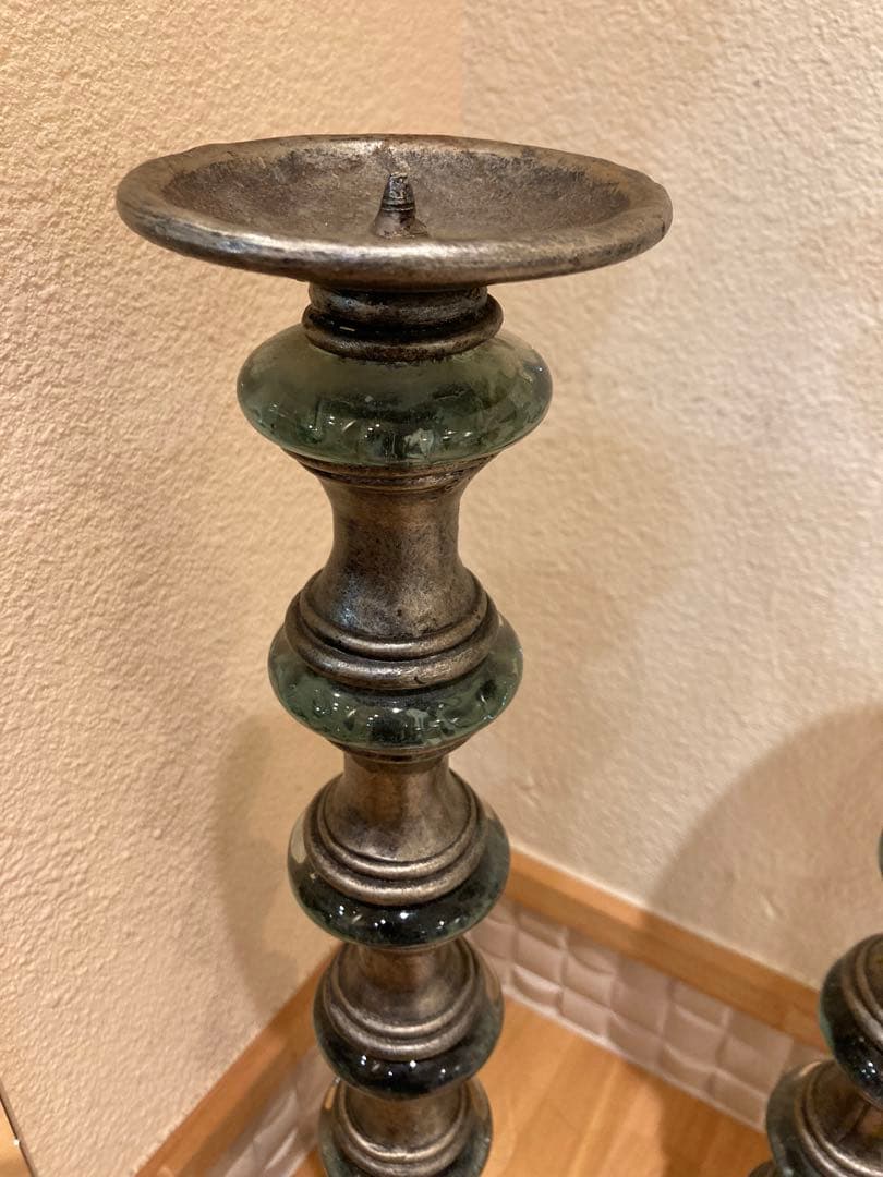 アンティーク　キャンドル立て　ローソク立て　キャンドルスタンド