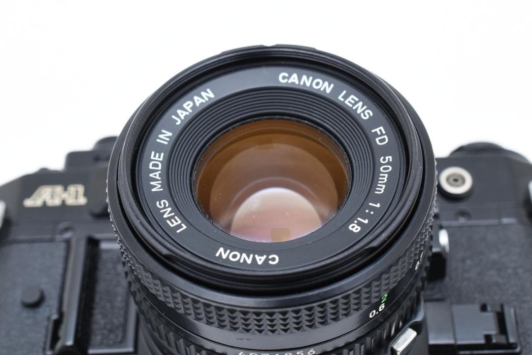 フィルムカメラ Canon A-1 Black + New FD 50mm f1.8