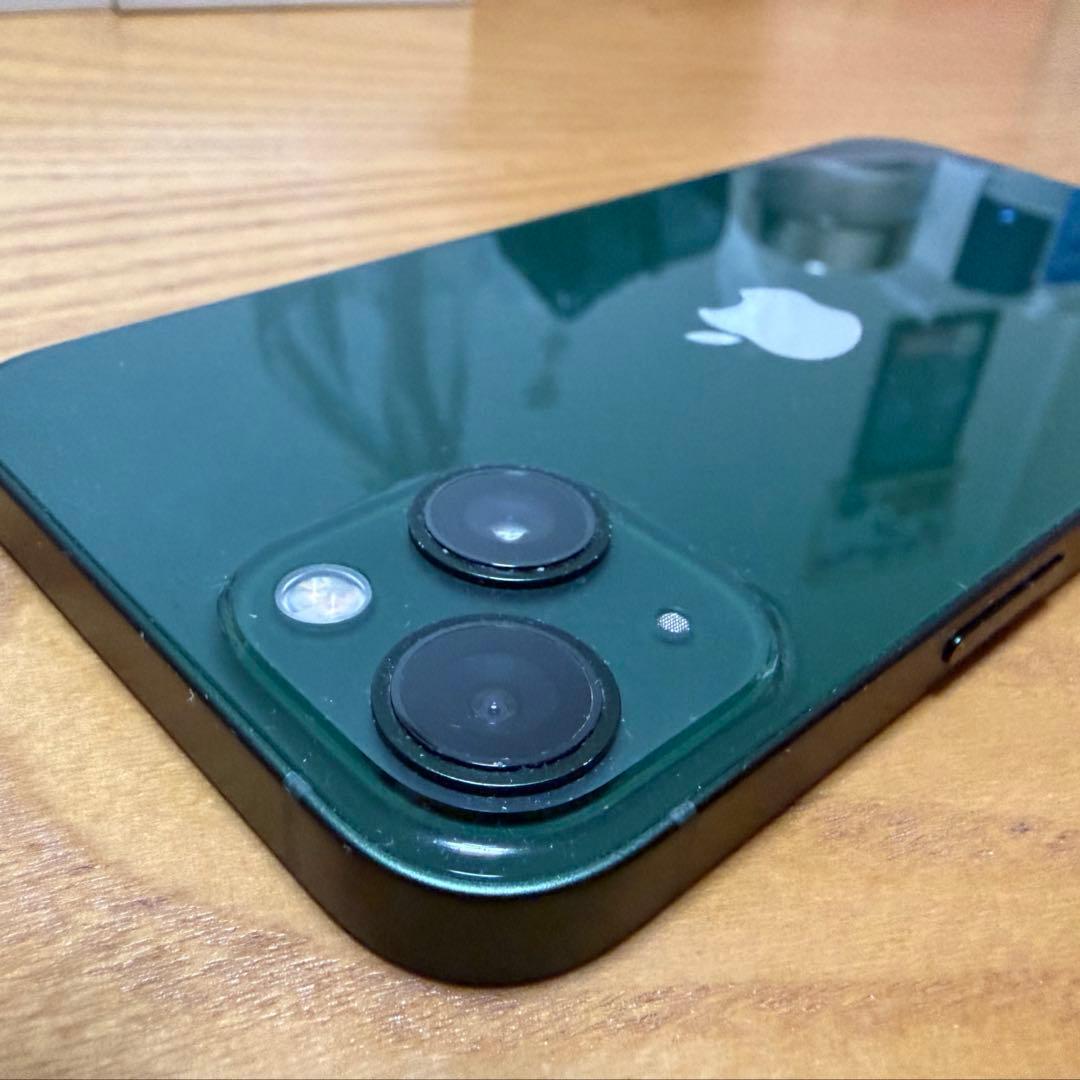 r*o様 iPhone13グリーン 最大容量91% 128GB
