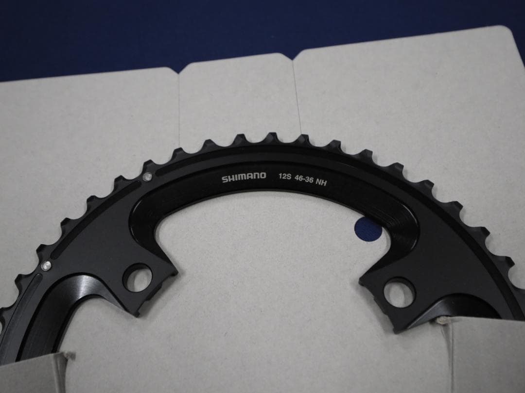 ￥14737未使用 シマノ チェーンリング 46T-NH 9200 12速
