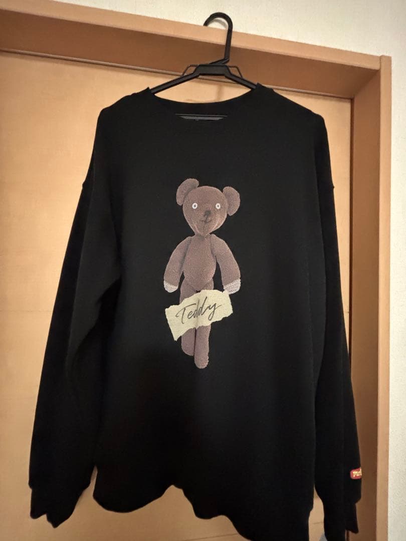 Mr. Bean/Teddy Sweat テディ デザインクルーネックスウェット