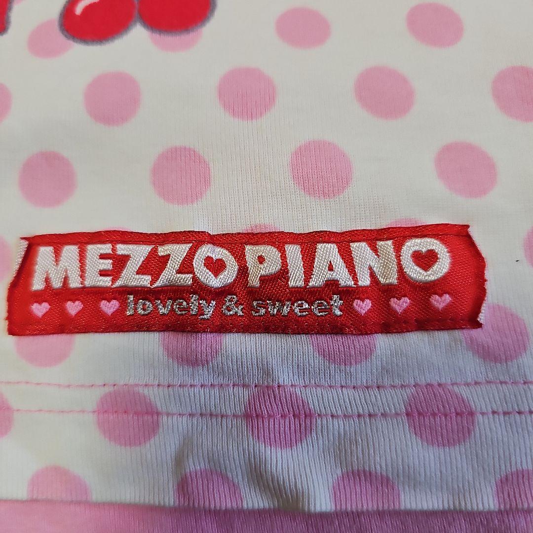 美品 メゾピアノ 140 平成レトロ 半袖Tシャツ ベリエ クッキング柄 Y2K