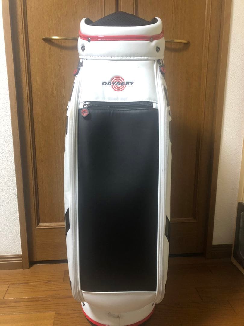 ODYSSEY キャディバッグ ホワイト　オデッセイ