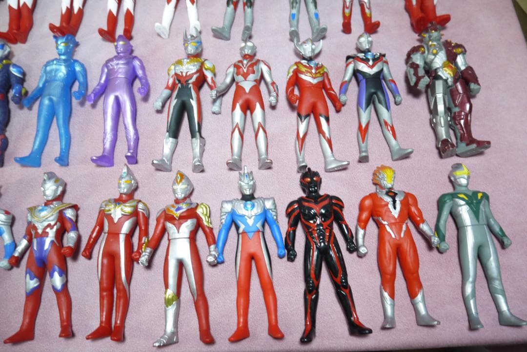 ウルトラヒーローシリーズ500　ウルトラ怪獣シリーズ500　ソフビ　69体