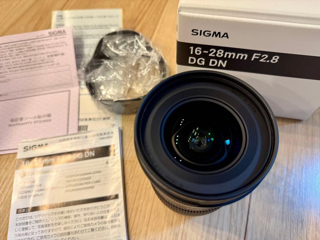 SIGMA 16-28mm F2.8 DG DN ズームレンズ Lマウント