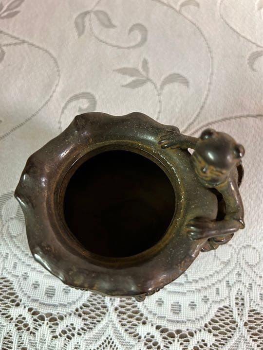 高岡銅器　瑞雲作　香炉 アンティーク インテリア