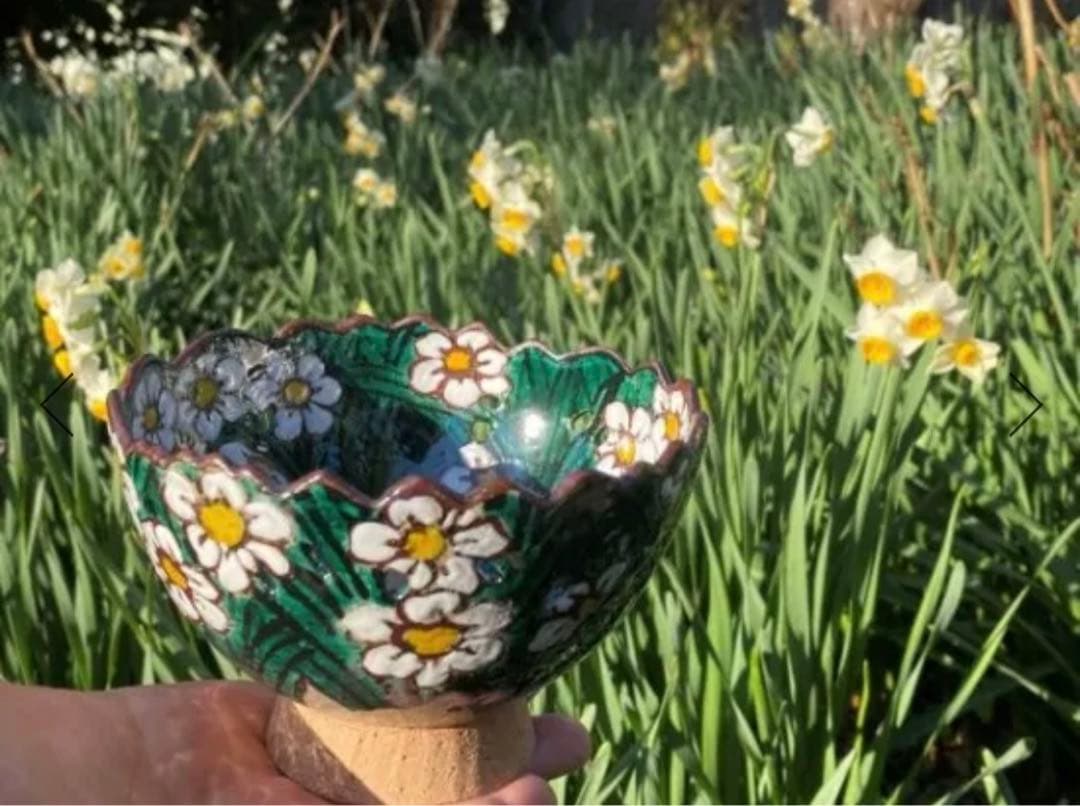 乾山写　水仙向付15客　清水焼 チロンマ