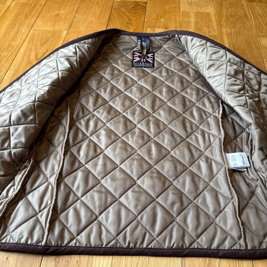 【希少】 ラベンハム　キルティングベスト（ウール）　定価35,000円程度