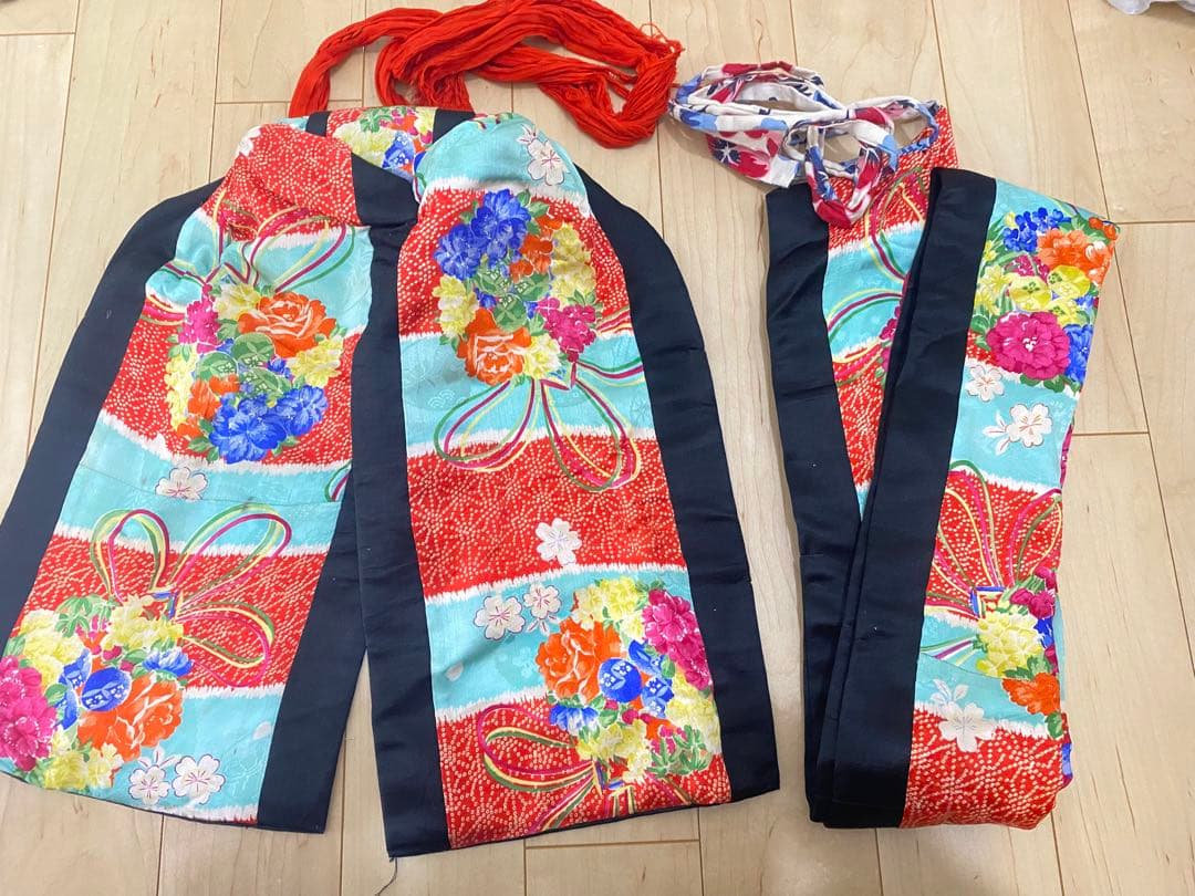 アンティーク　3歳七五三 舞妓さん風セット