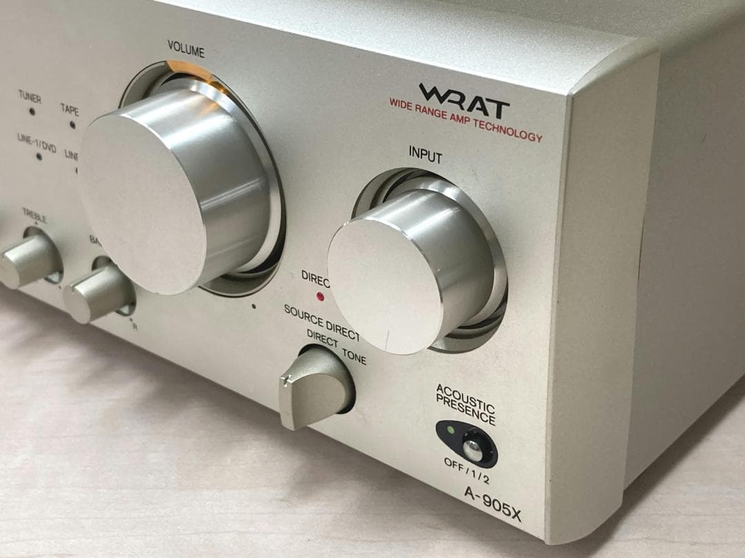 ★整備済み★ONKYO　A-905X　SPリレー交換済み　動作良好　上美品③