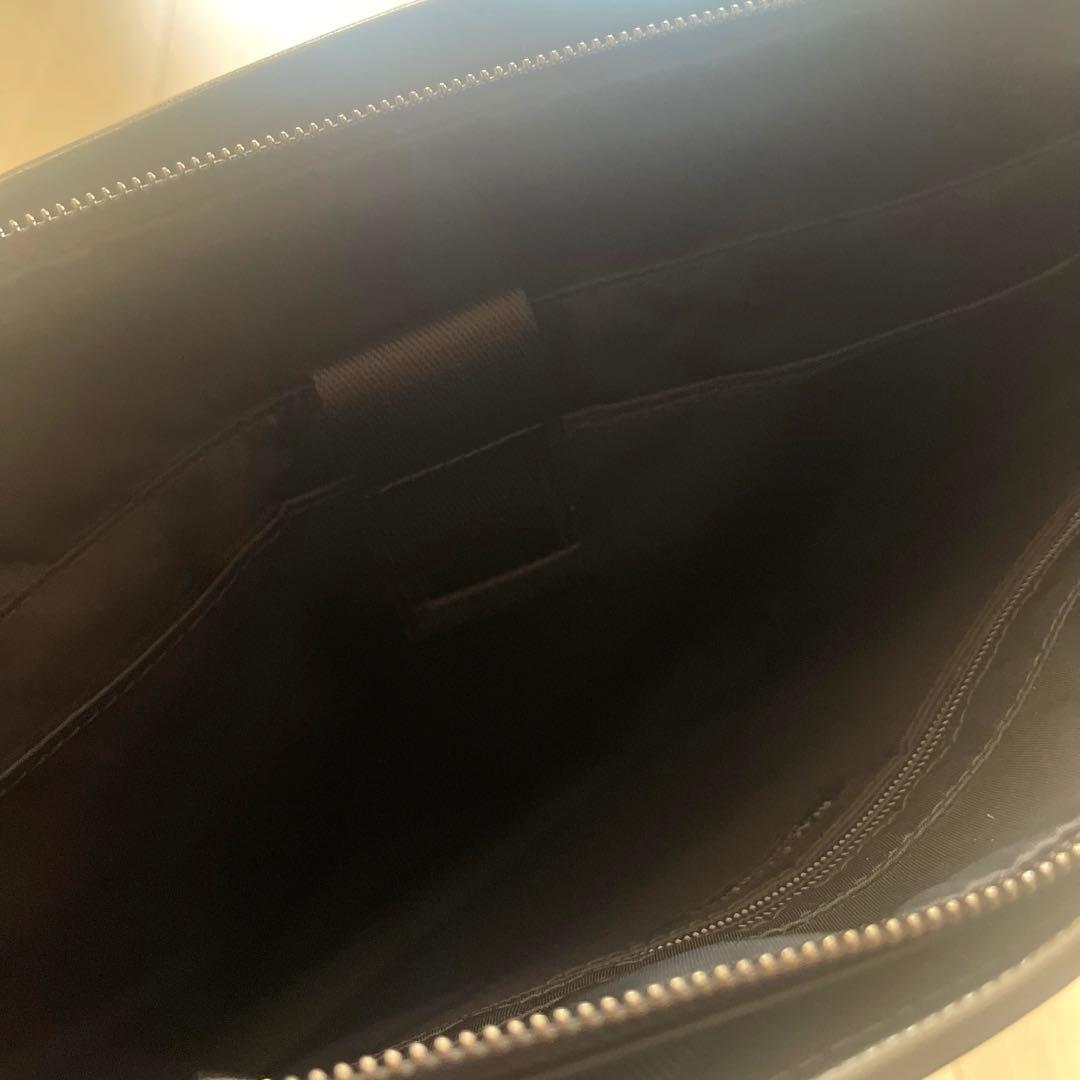 【美品】Burberry BLACK LABELビジネスバッグ 黒 ショルダー有
