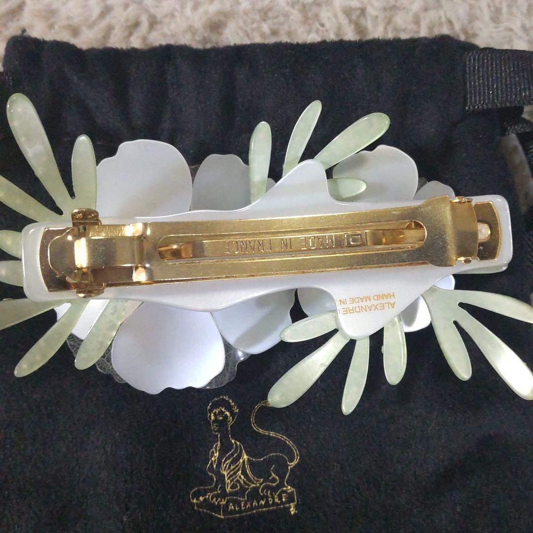 ALEXANDRE DE PARIS フラワーヘアバレッタ