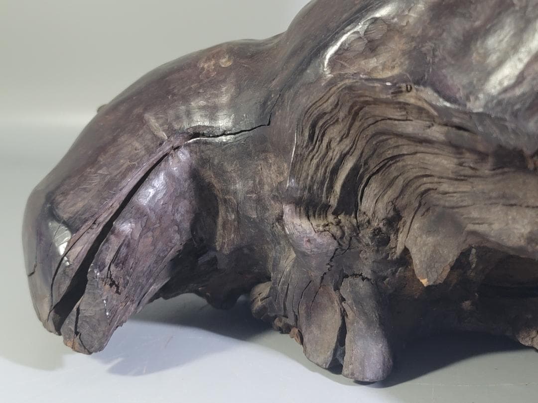 中国美術 龍眼木 彫刻 羅漢 置物 DT375