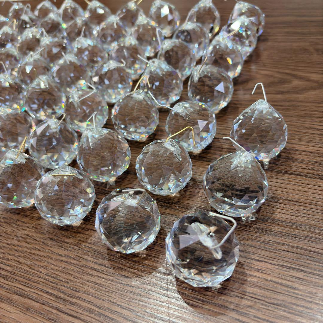 ②アンティーク・ガレ　シャンデリア　12灯 クリスタル　ゴールド　照明　リビング