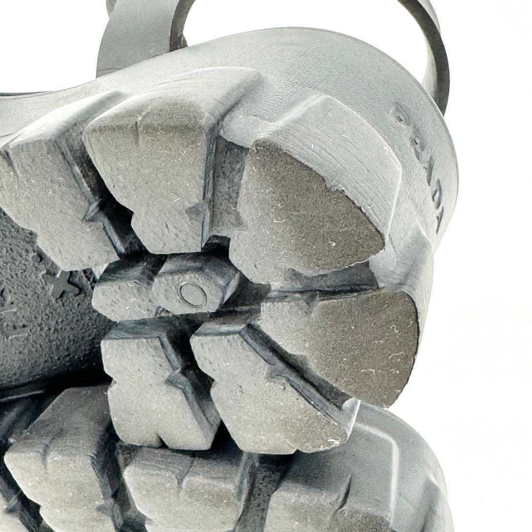 25SS PRADA プラダ モノリス ラバーサンダル ミュール 37