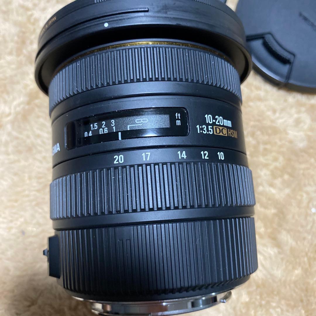 SIGMA 広角レンズ10-20mm F3.5 DC HSM EFマウント