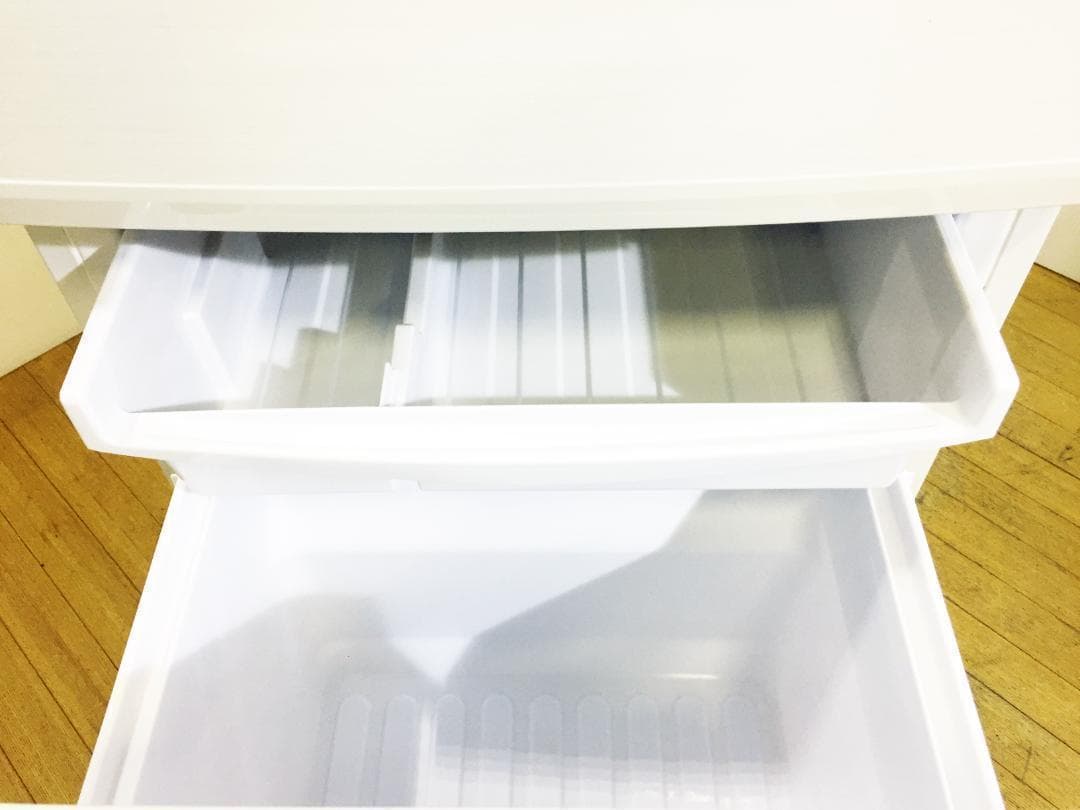 美品 中古★SHARP 137L 冷蔵庫【SJ-D14A-W】