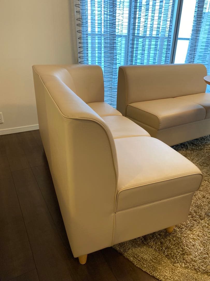 ほぼ未使用　コーナーソファ①