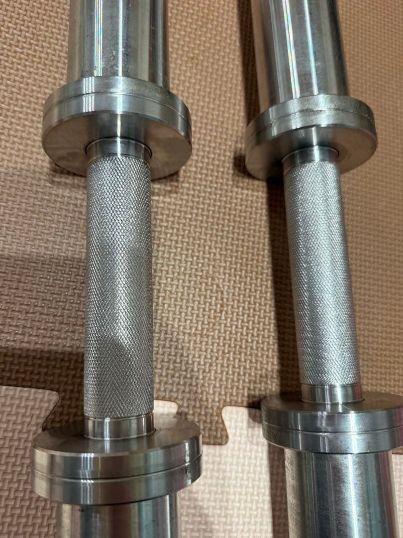 GFC製　ステンレスオリンピックダンベルシャフト