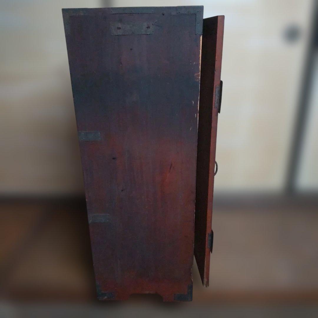 昭和レトロ　書棚　縦33cm横38.5cm高さ91cm